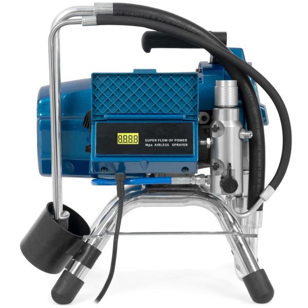 BAUTEC Airless Farbsprühgerät 895 SX III PRO mit Kolbenpumpe | Förderleistung bis 2,7 l/min
